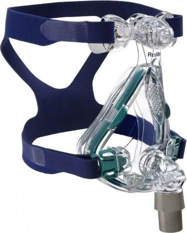 Στοματορινική Μάσκα ResMed Mirage Quattro για Cpap S Μπλε