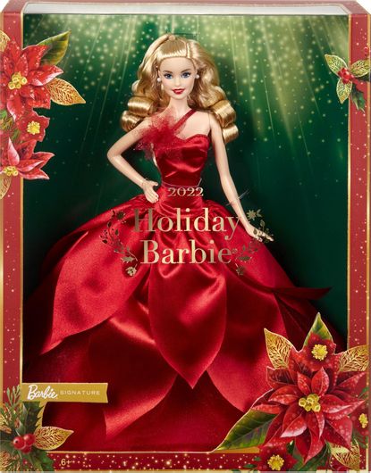 Συλλεκτική Κούκλα Barbie Mattel Holiday 2022 για 3+ Ετών