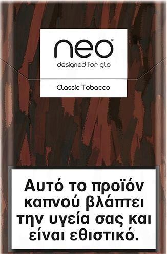 Ράβδοι Καπνού glo neo Classic Tobacco 10τμχ