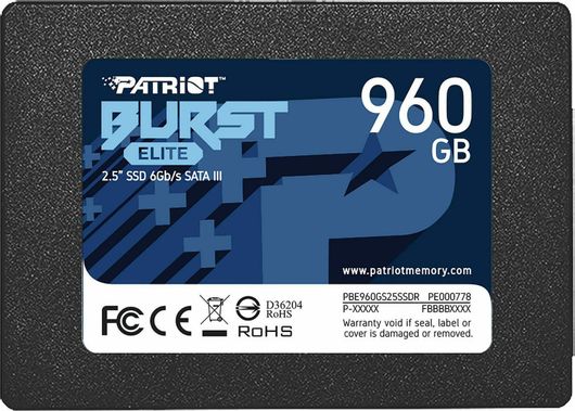 SSD Patriot Burst Elite 960GB 2.5'' SATA III