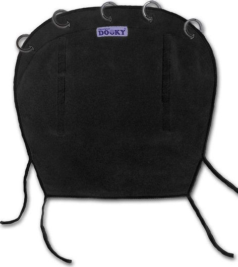 Ηλιοπροστασία Βρεφικού Καροτσιού Dooky με UPF40+ Μαύρο