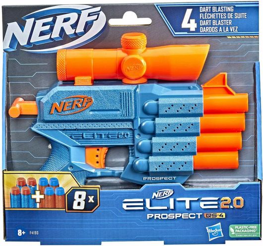 Nerf Hasbro F4190 Εκτοξευτής Prospect Elite 2.0 για 8+ Ετών