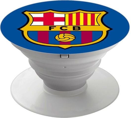 Pop Holder koupakoupa Barcelona FC με Λευκή Βάση