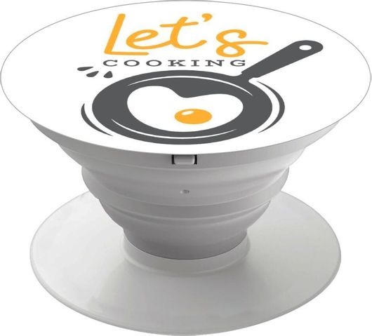 Pop Holder koupakoupa Let's cooking με Λευκή Βάση