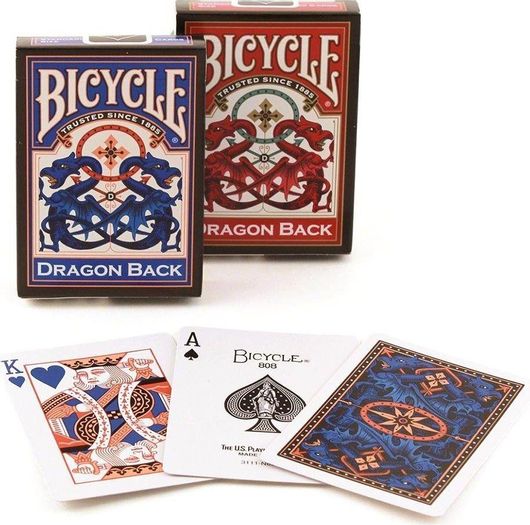 Τράπουλα Bicycle Dragon Back 18309 Συλλεκτική Μονή Πλαστικοποιημένη