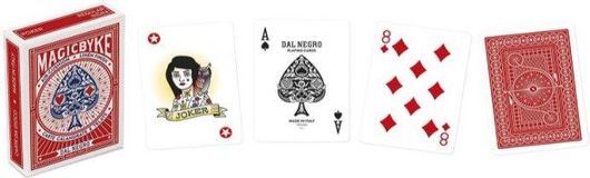 Τράπουλα DalNegro Magicbyke Συλλεκτική Μονή Πλαστικοποιημένη
