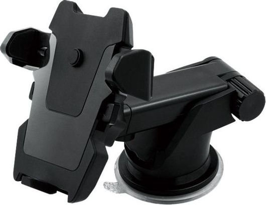 Βάση Κινητού Αυτοκινήτου Tele 25920 με Ρυθμιζόμενα Άγκιστρα Μαύρο
