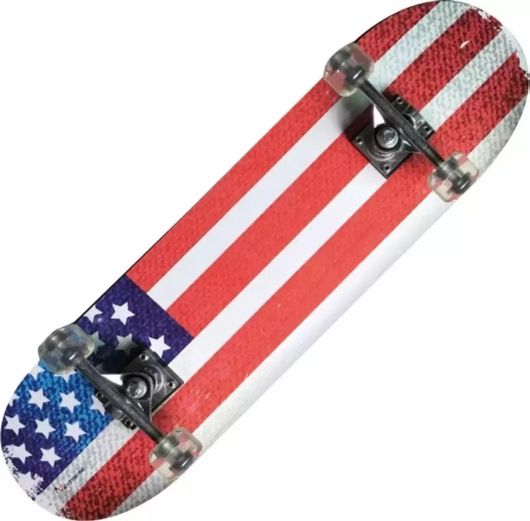 Complete Shortboard Nextreme Tribe Pro Usa Flag 7.87" Πολύχρωμο