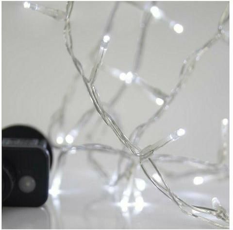 Χριστουγεννιάτικα Λαμπάκια Eurolamp 600-11580 11.95m Διαφανές Καλώδιο 240 led Ψυχρό Λευκό Φως