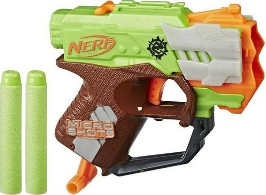 Nerf Hasbro Εκτοξευτής Microshots Crossfire Bow Zombie Strike για 8+ Ετών