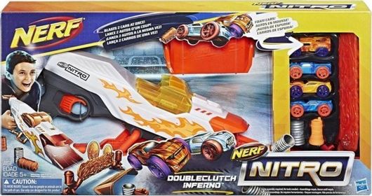 Nerf Hasbro Εκτοξευτής Doubleclutch Inferno Nitro για 5+ Ετών