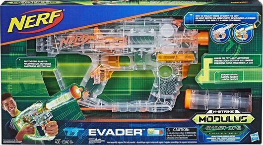 Nerf Hasbro Εκτοξευτής Modulus Ghost Ops Evader N-Strike για 8+ Ετών