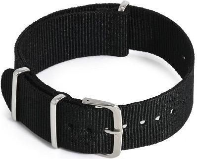 Λουράκι CC100.006CC 18mm από Ύφασμα Μαύρο