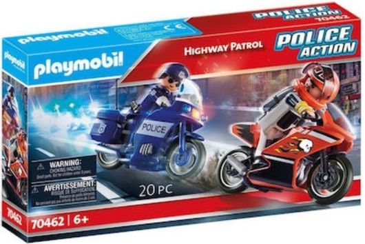 Playmobil City Highway Patrol Police Action για 5+ Ετών