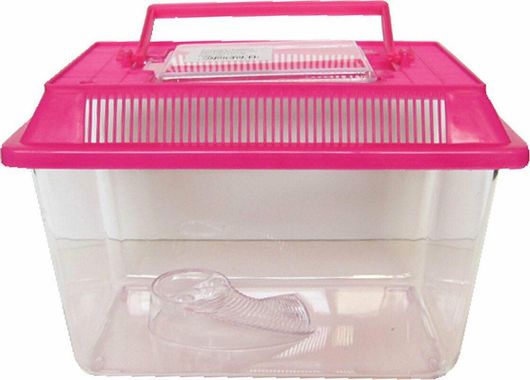 Ενυδρείο Χελώνας 10501439 21x15x14cm Πλαστικό Ροζ