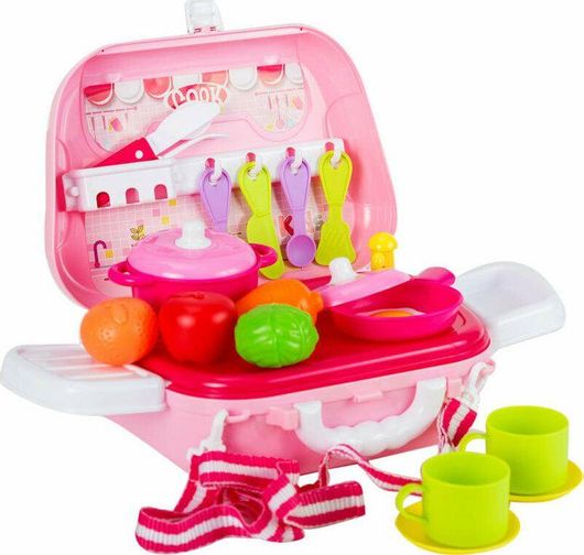 Παιδική Κουζίνα Βαλίτσα για 3+ Ετών