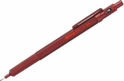 Μηχανικό Μολύβι Rotring 600 0.7mm Κόκκινο