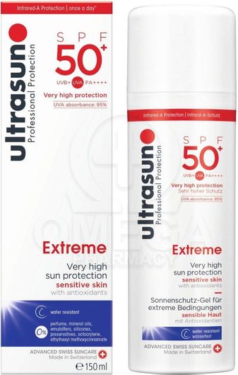 Αντηλιακό Σώματος Ultrasun Professional Protection Extreme SPF50+ Πολύ Υψηλής Προστασίας 150ml