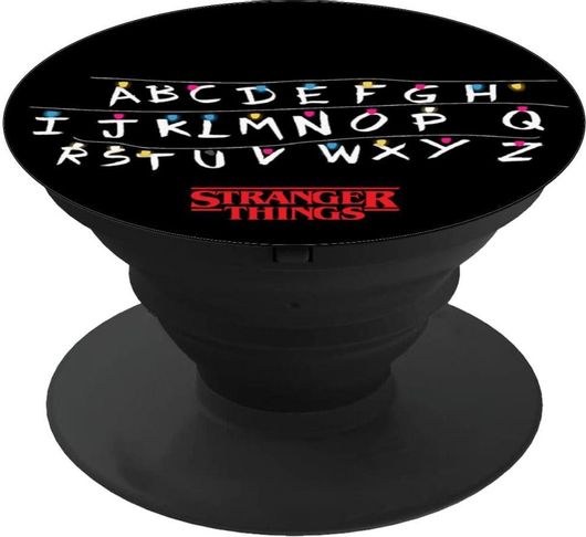 Pop Holder koupakoupa Stranger Things ABC με Μαύρη Βάση