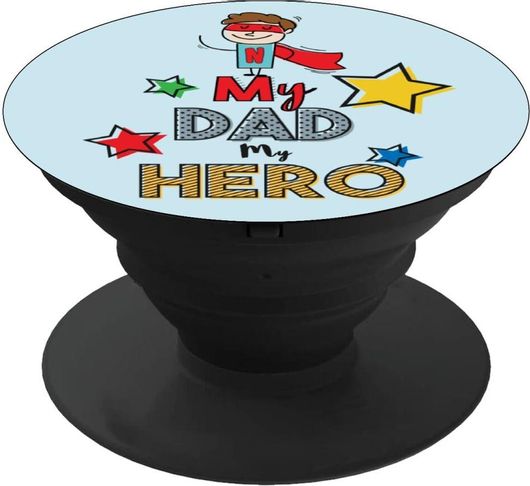 Pop Holder koupakoupa My Dad my Hero!!! με Μαύρη Βάση