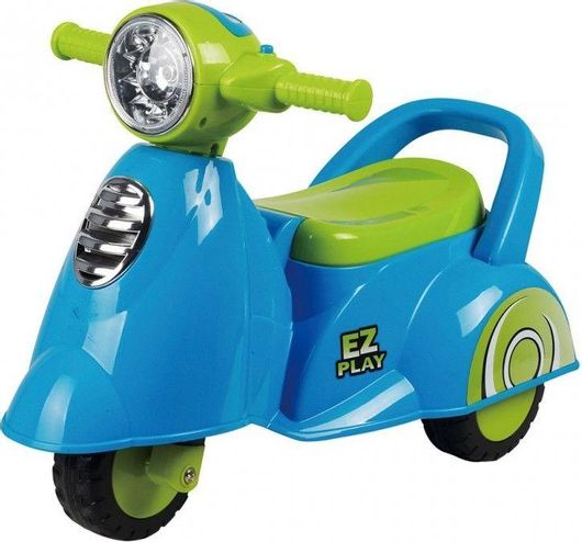 Περπατούρα Baby Mix Μηχανάκι Τρίτροχο με Ήχους & Φώτα Μπλε για 18+ Μηνών