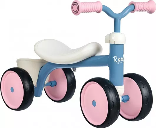 Περπατουρα Smoby Ποδοκίνητο Rookie Rideon 18+ Μηνών Ροζ