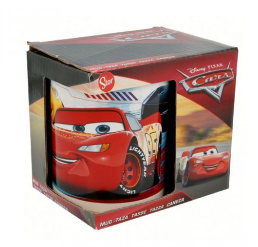 Stor Cars Lights Κούπα Κεραμική Πολύχρωμη 325ml
