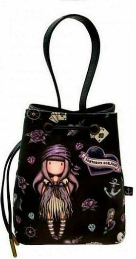 Παιδική Τσάντα Ώμου Santoro Gorjuss Μικρή Sea Nixie Μαύρο