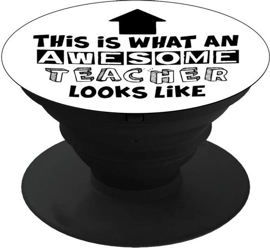 Pop Holder koupakoupa This is what an awesome teacher looks like με Μαύρη Βάση