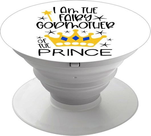 Pop Holder koupakoupa I am the fairy Godmother of the Prince με Λευκή Βάση