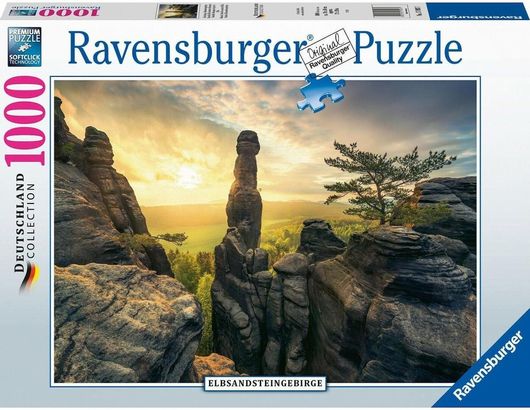 Puzzle Βουνά Elbe Sandstone 2D 1000 Κομμάτια