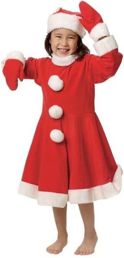 Χριστουγεννιάτικη Στολή για Παιδιά Αγιοβασιλίτσα