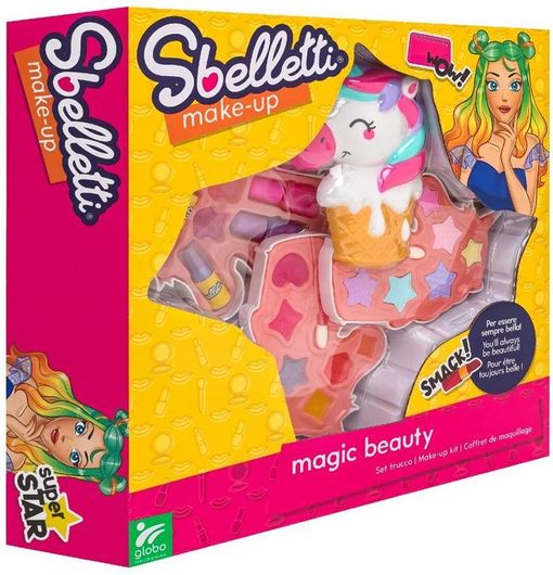 Παλέτα Μακιγιάζ Sbelletti Unicorn Icecream Magic Beauty για 5+ Ετών
