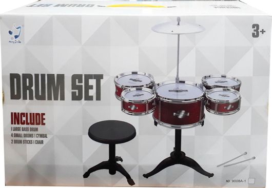 Παιδικά Ντραμς Kider Toys 8008A-1 για 3+ Ετών