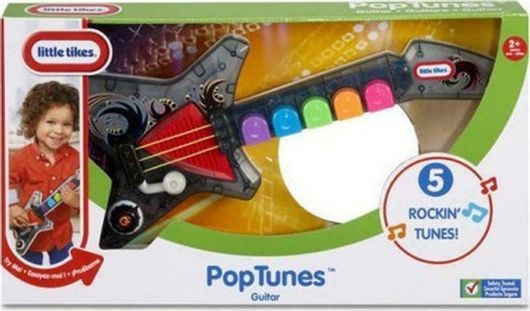 Κιθάρα Little Tikes Ροκ Pop Tunes σε Διάφορα Σχέδια 1τμχ για 2+ Ετών