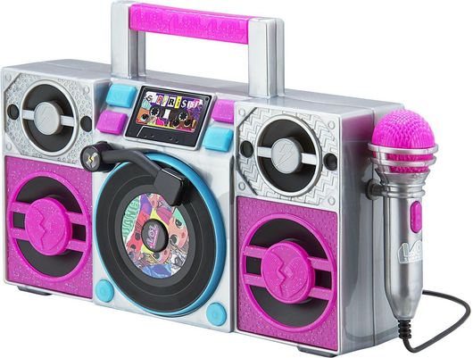 Σύστημα Καραόκε με Μικρόφωνo eKids LOL! Surprise Remix Boombox LL-115 για 3+ Ετών Μοβ