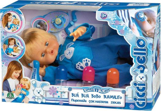 Κούκλα Μωρό Giochi Preziosi Cicciobello Πυρετούλι για 3+ Ετών 40cm