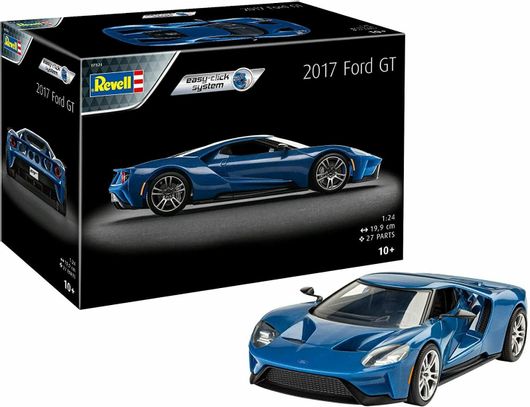 Στατικό Μοντέλο Revell 07824 2017 Ford GT σε Κλίμακα 1:24 - Level 2