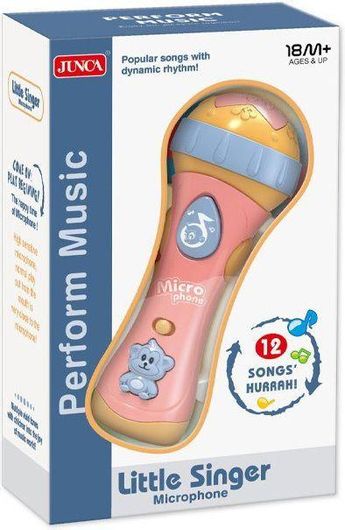 Μικρόφωνο Bebe Little Singer για 18+ Μηνών για 3+ Ετών
