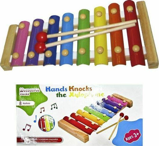 Μουσικό Παιχνίδι ToyMarkt Ξυλόφωνο 89305 σε Κουτί 24.5x13cm για 3+ Ετών