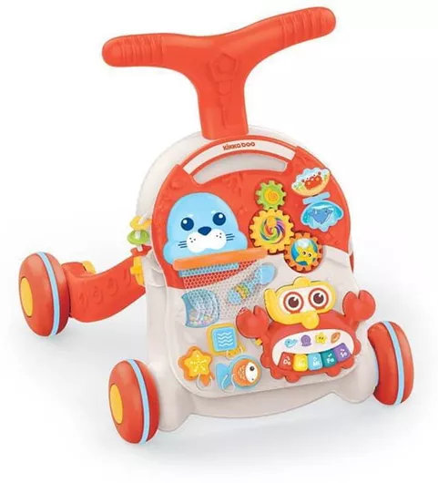Περπατούρα Kikka Boo Wobble Fun για 12+ Μηνών Πορτοκαλί