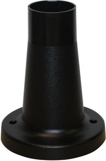 Βάση Φωτιστικού Κολωνάκι Aca AC.28022 για Μπάλες 18cm Μαύρο