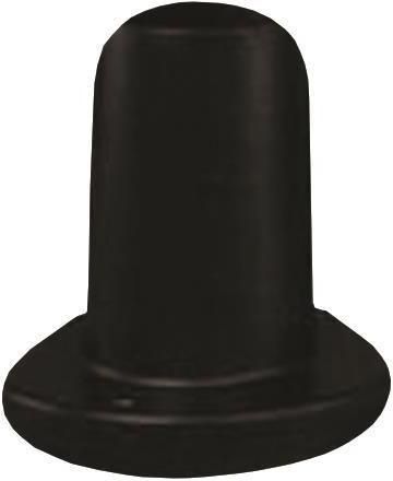 Βάση Φωτιστικού Eurolamp 153-55313 Πλαστικό 12cm Φ60 Μαύρο