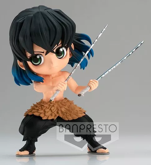 Statue Banpresto Q Posket Demon Slayer: Inosuke Hashibira Ver.A 13cm 