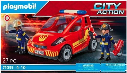 Playmobil City Action Όχημα Πυροσβεστικής για 4+ Ετών #71035