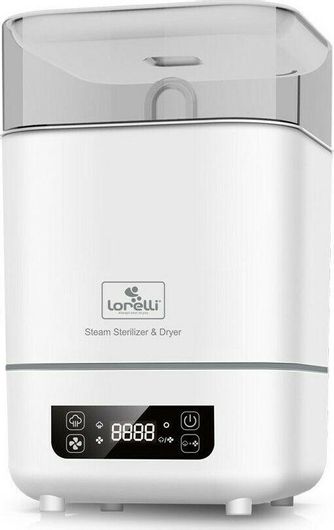 Αποστειρωτής Στεγνωτήρας Lorelli 1028018 Ηλεκτρικός 2 in 1 Λευκό