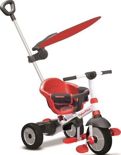 Παιδικό Τρίκυκλο Ποδήλατο Smart Trike Μετατρεπόμενο με Αποθηκευτικό Χώρο Charm Plus για 12+ Μηνών Κόκκινο