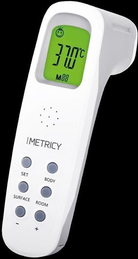 Metricy Metricy Ψηφιακό Θερμόμετρο Μετώπου με Υπέρυθρες