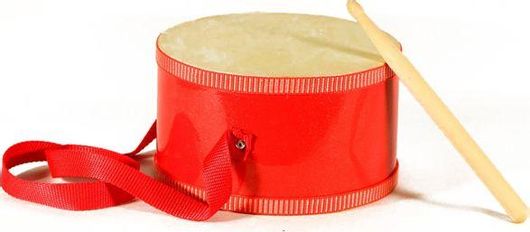 Ξύλινο Τύμπανο SP Souliotis Δυο Όψεων Ξύλινες Μπακέτες 18cm 3+