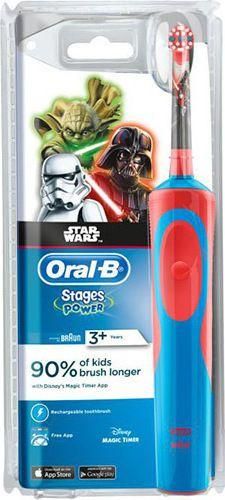 Παιδική Ηλεκτρική Οδοντόβουρτσα Oral-B Kids Stages Power Star Wars για 3+ Ετών